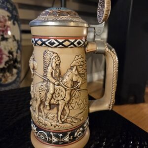 Vintage Avon "Indians" Beer Mug 1988